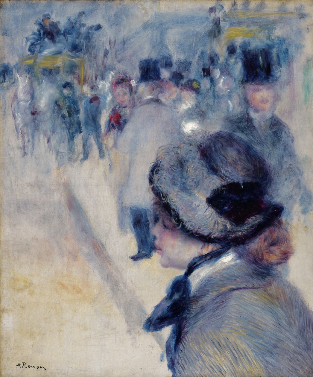 La Place Clichy, vers 1880 - Pierre Auguste Renoir