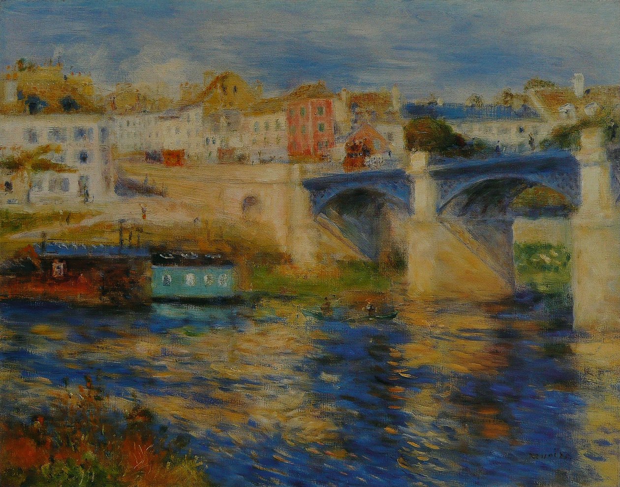 Le Pont de Chatou - Pierre Auguste Renoir