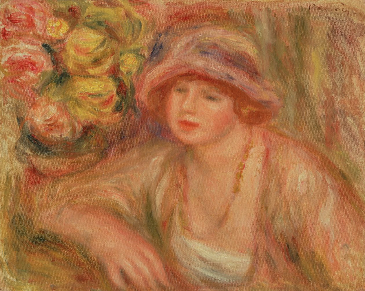 Madame Jean Renoir, 1918 - Pierre Auguste Renoir