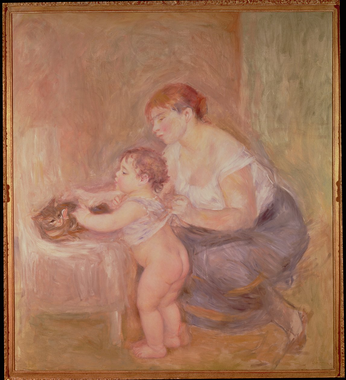 Mère et enfant - Pierre Auguste Renoir