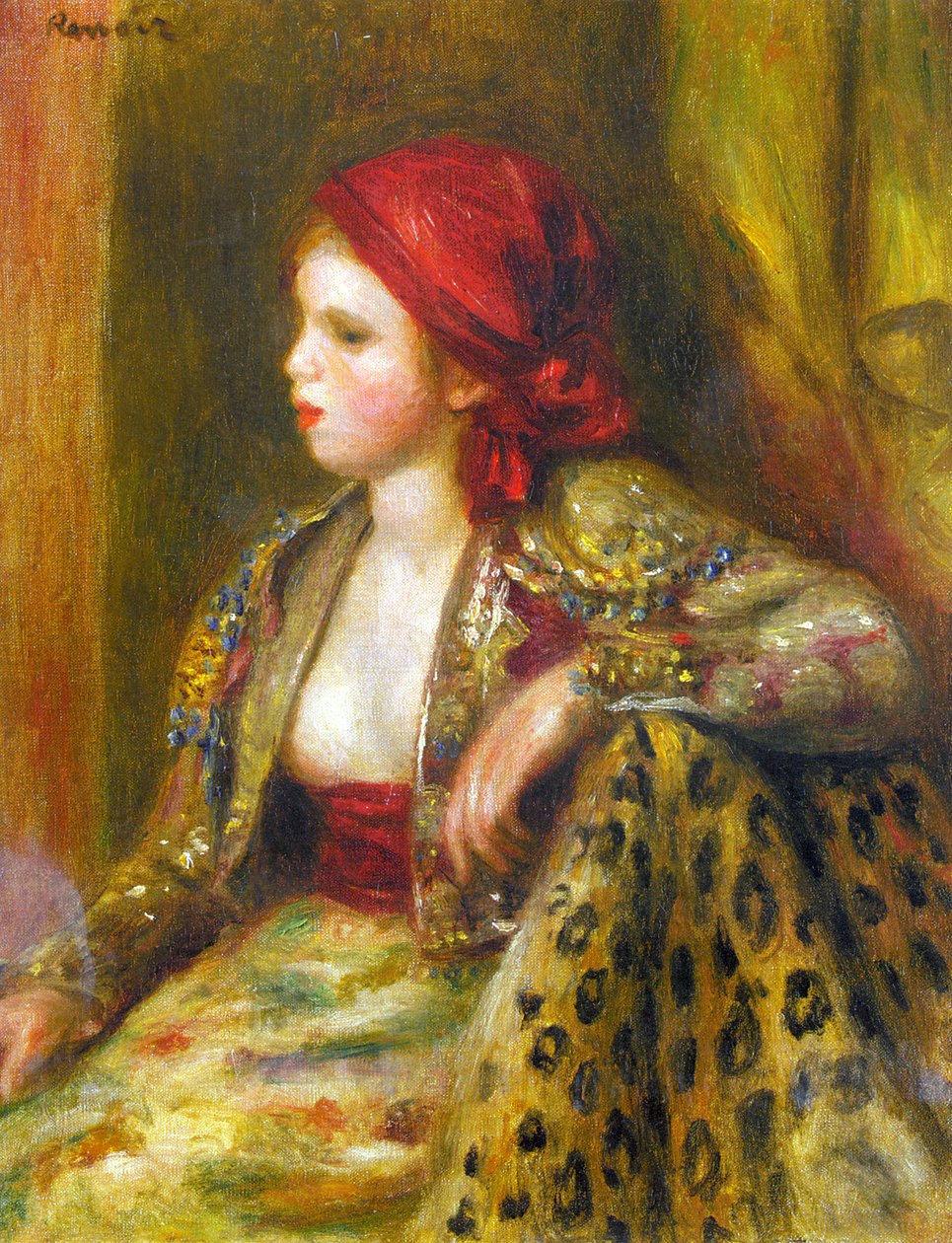 Odalisque - Pierre Auguste Renoir