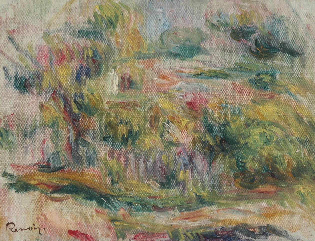 Paysage - Pierre Auguste Renoir