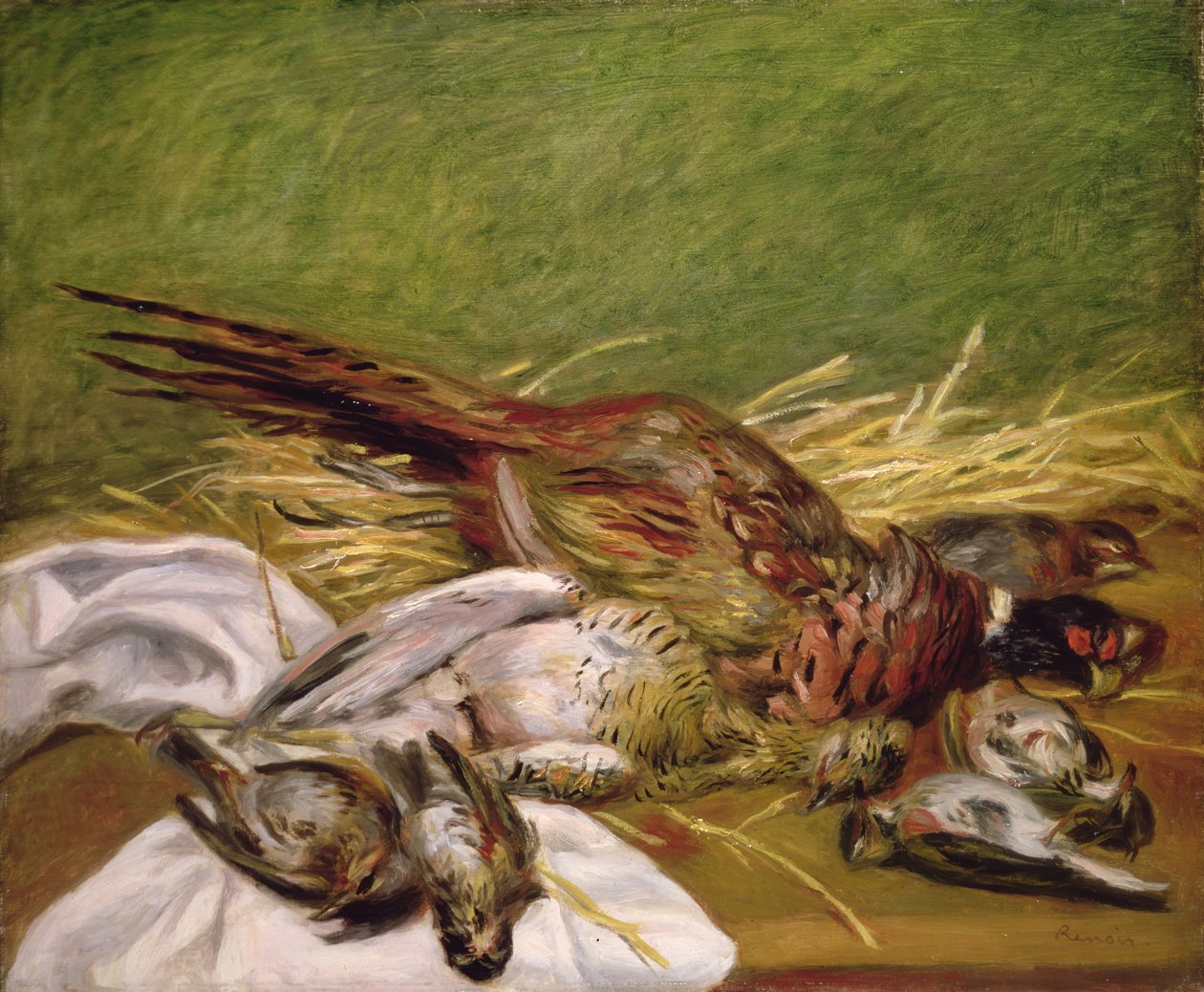 Faisan et grives, 1902 - Pierre Auguste Renoir