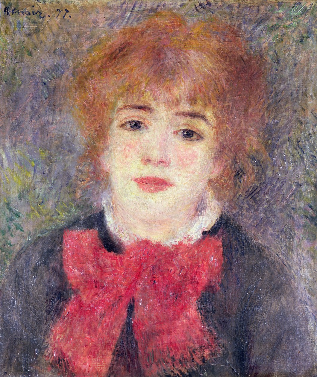 Portrait de Jeanne Samary (1857-90), 1877 - Pierre Auguste Renoir