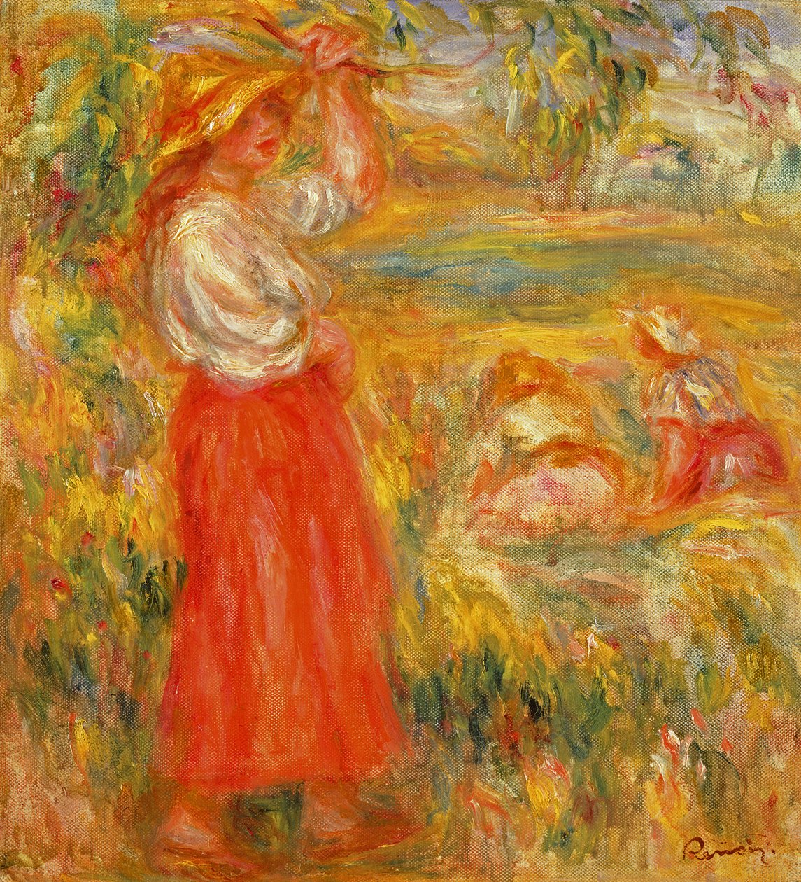 Moissonneurs, vers 1919 - Pierre Auguste Renoir