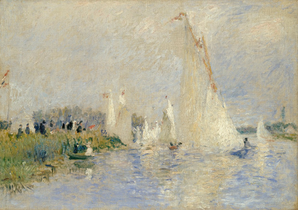 Régate à Argenteuil, 1874 - Pierre Auguste Renoir