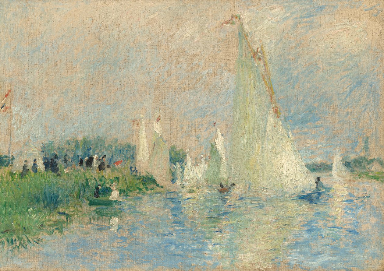 Régate à Argenteuil - Pierre Auguste Renoir