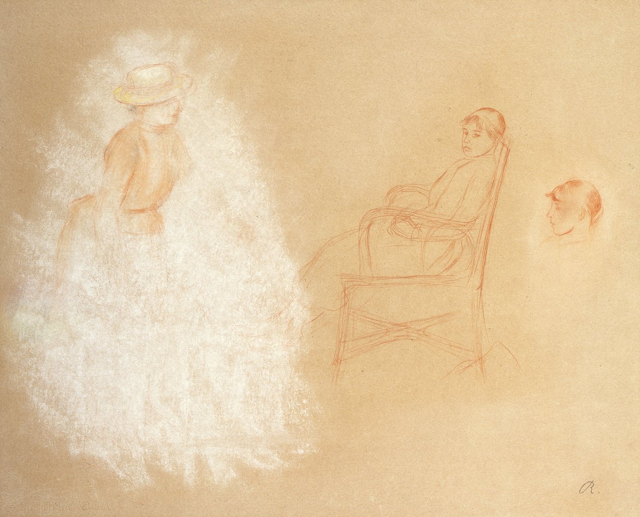 Études de femmes - Pierre Auguste Renoir