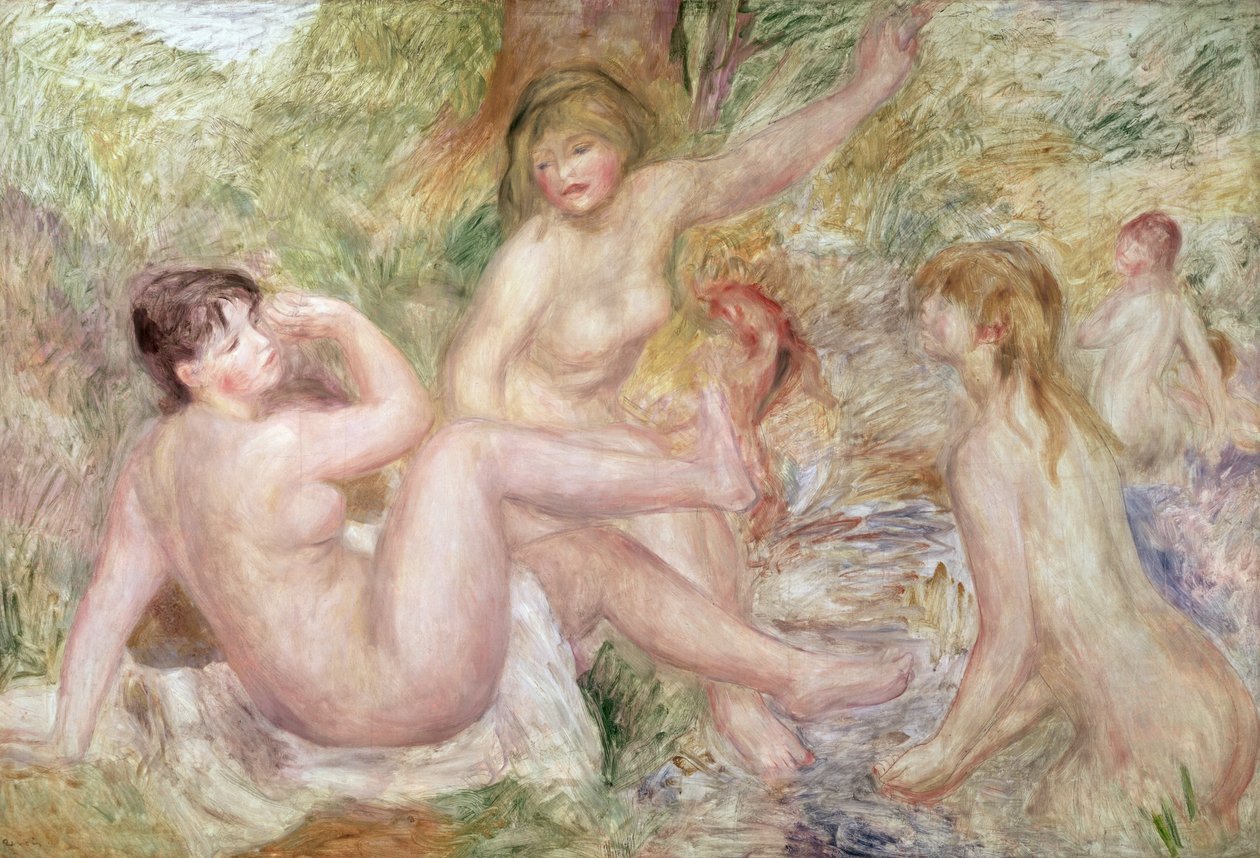 Étude pour Les Grandes Baigneuses, 1885-1901 - Pierre Auguste Renoir