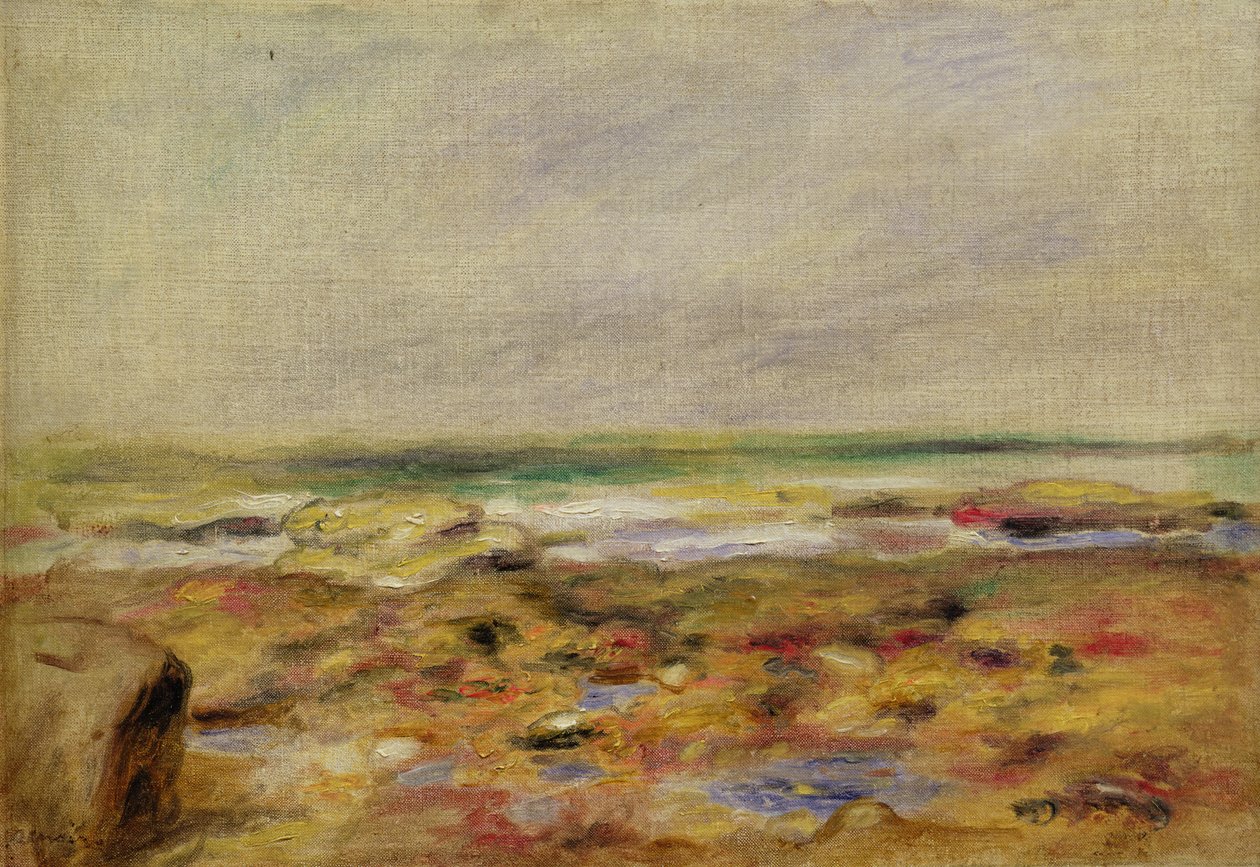 La plage de Martigues, 1888 - Pierre Auguste Renoir