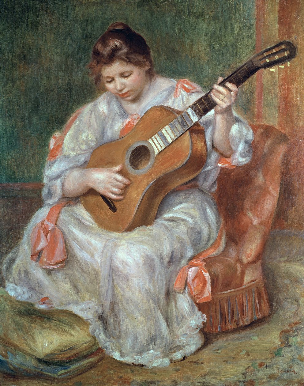 Le joueur de guitare, 1897 - Pierre Auguste Renoir