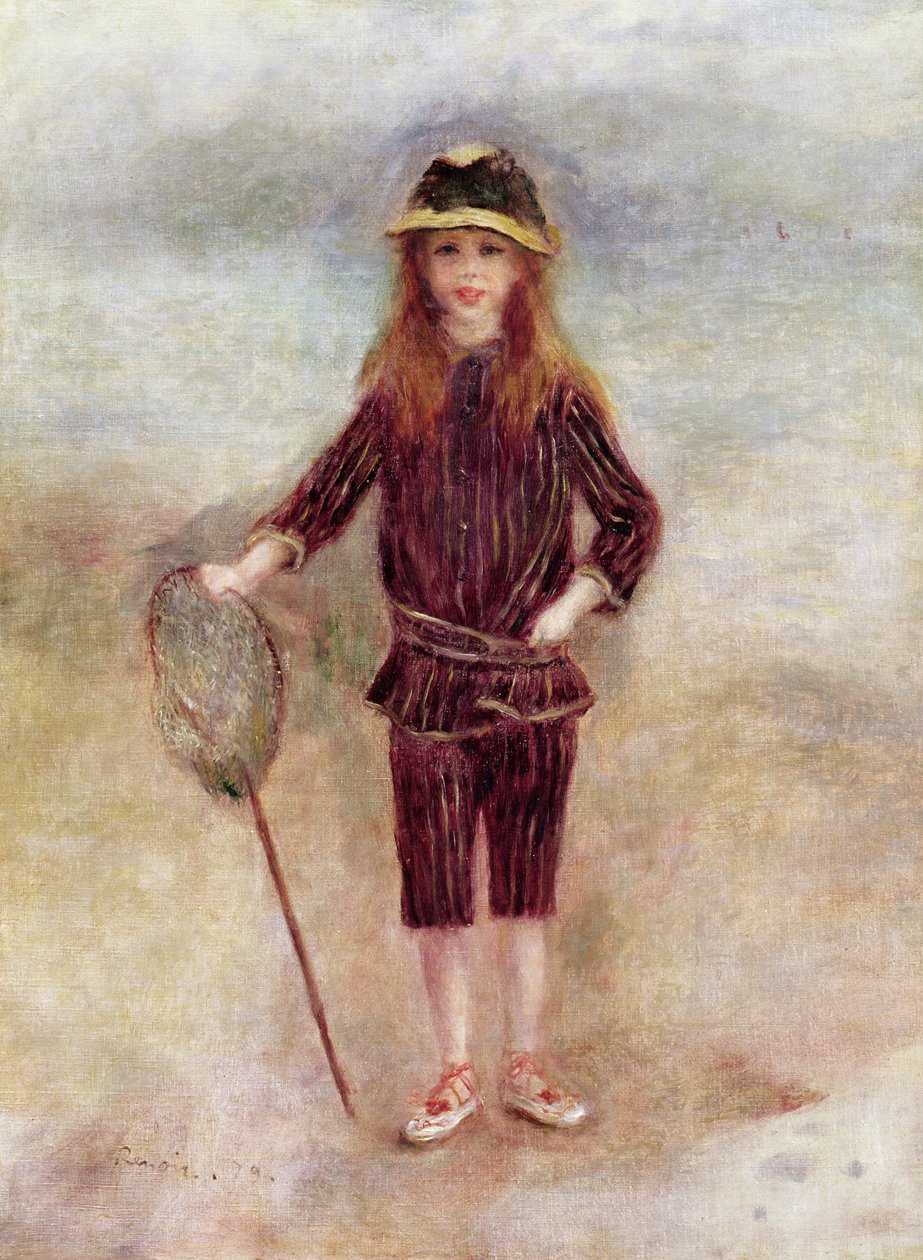 La petite pêcheuse (Marthe Berard) 1879 - Pierre Auguste Renoir