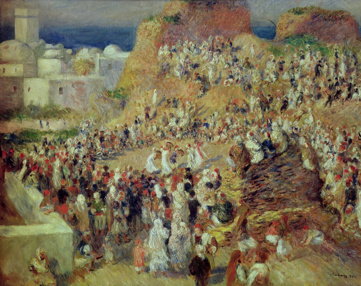 La Mosquée, ou Fête arabe, 1881 - Pierre-Auguste Renoir