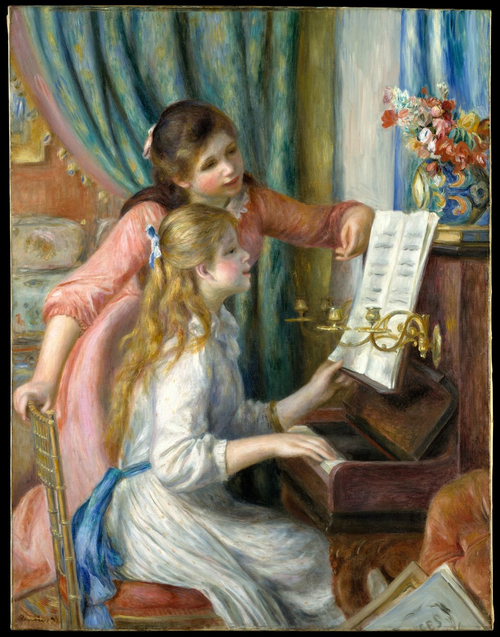 Deux jeunes filles au piano - Pierre Auguste Renoir