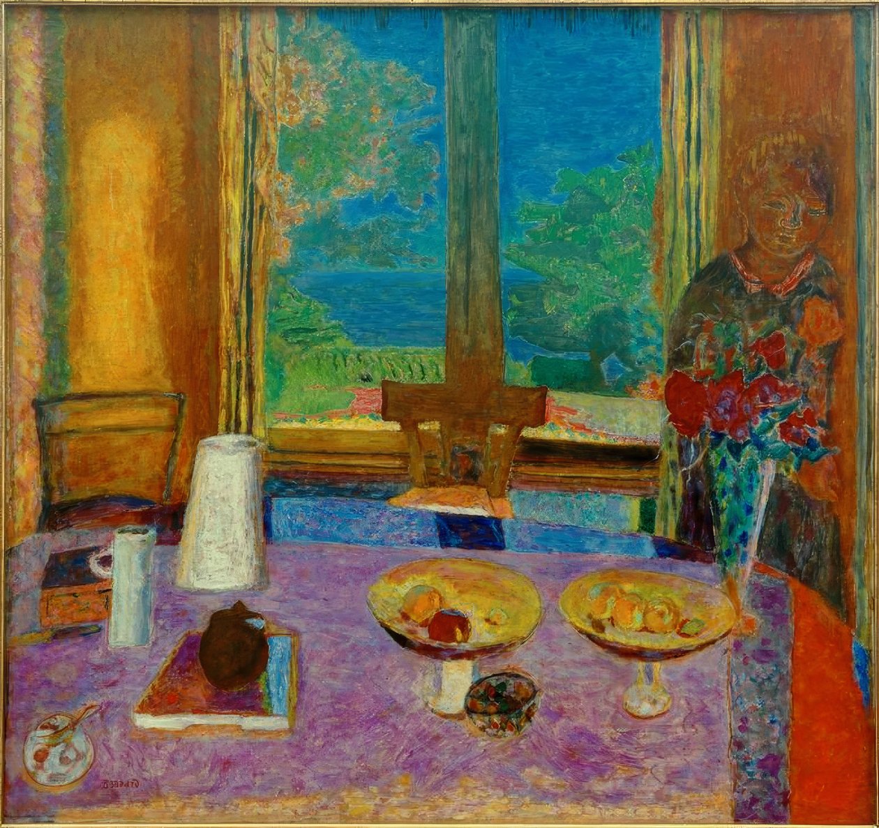 Grande salle à manger sur le jardin - Pierre Bonnard
