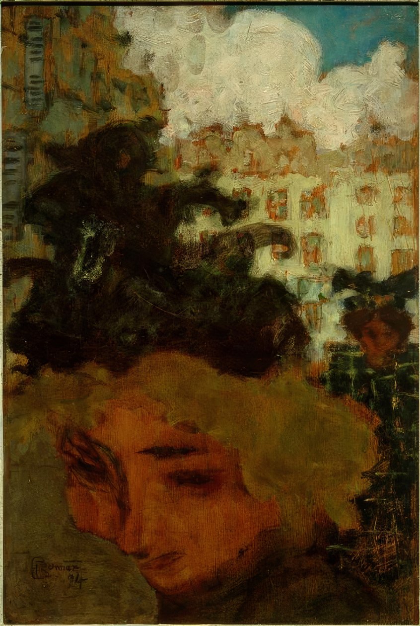 La passante - Pierre Bonnard