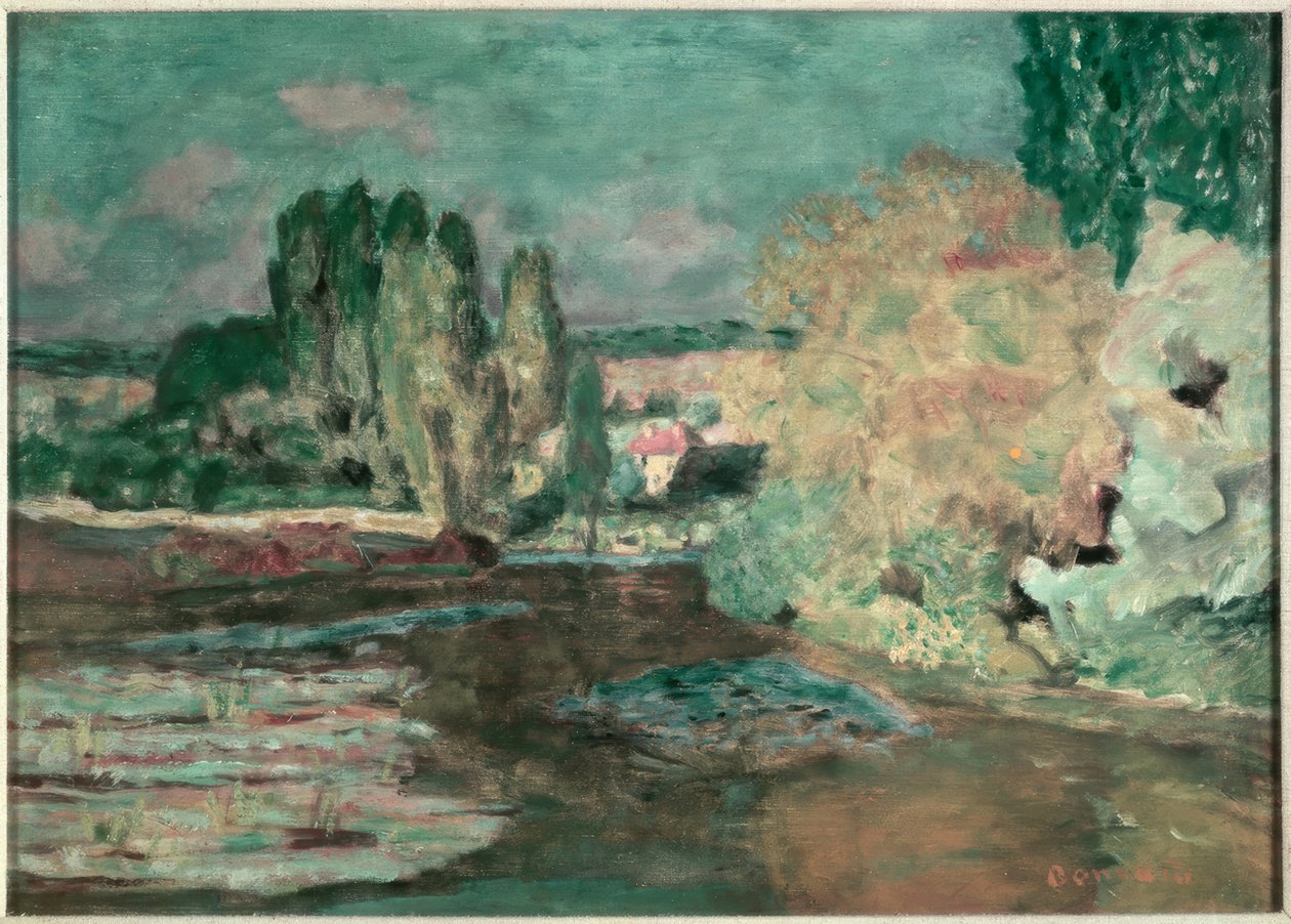 Vue par-delà la Seine - Pierre Bonnard
