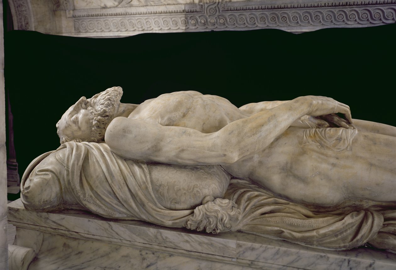 Effigie de François Ier (1494-1547) du tombeau de François Ier et Claude de France - Pierre Bontemps