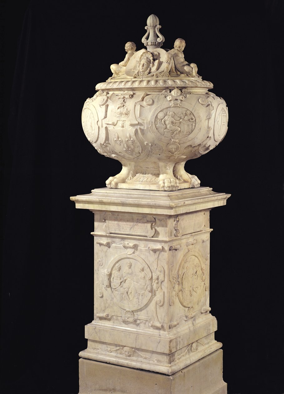 Urne funéraire contenant le cœur de François Ier (1494-1547), 1556 - Pierre Bontemps