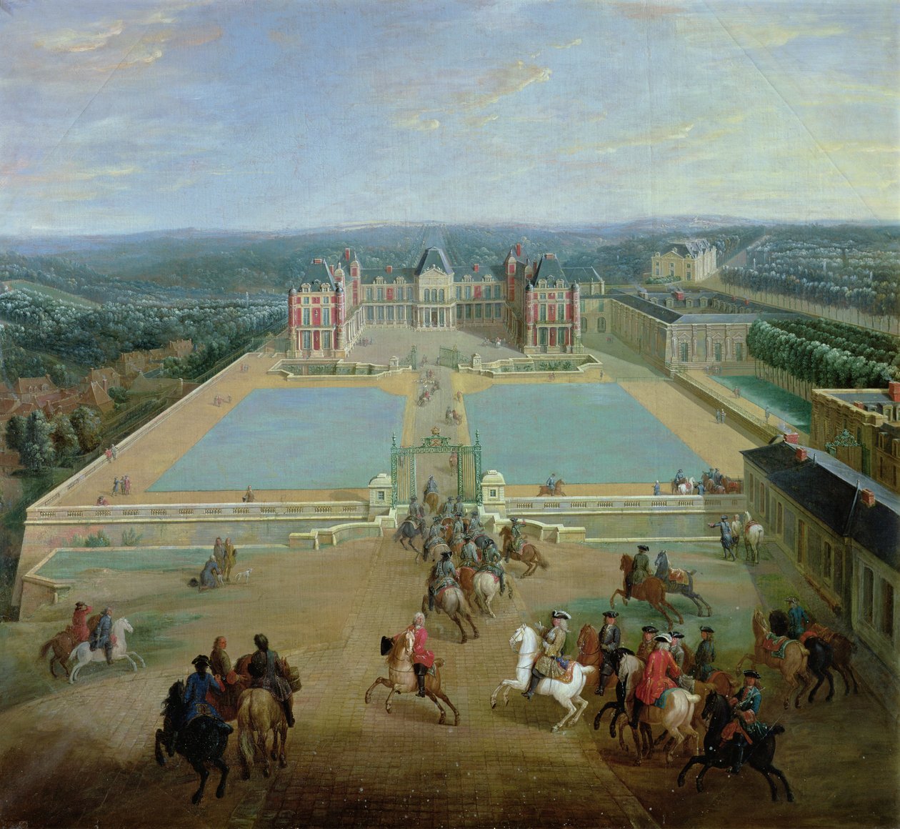Le Château de Meudon du côté de l