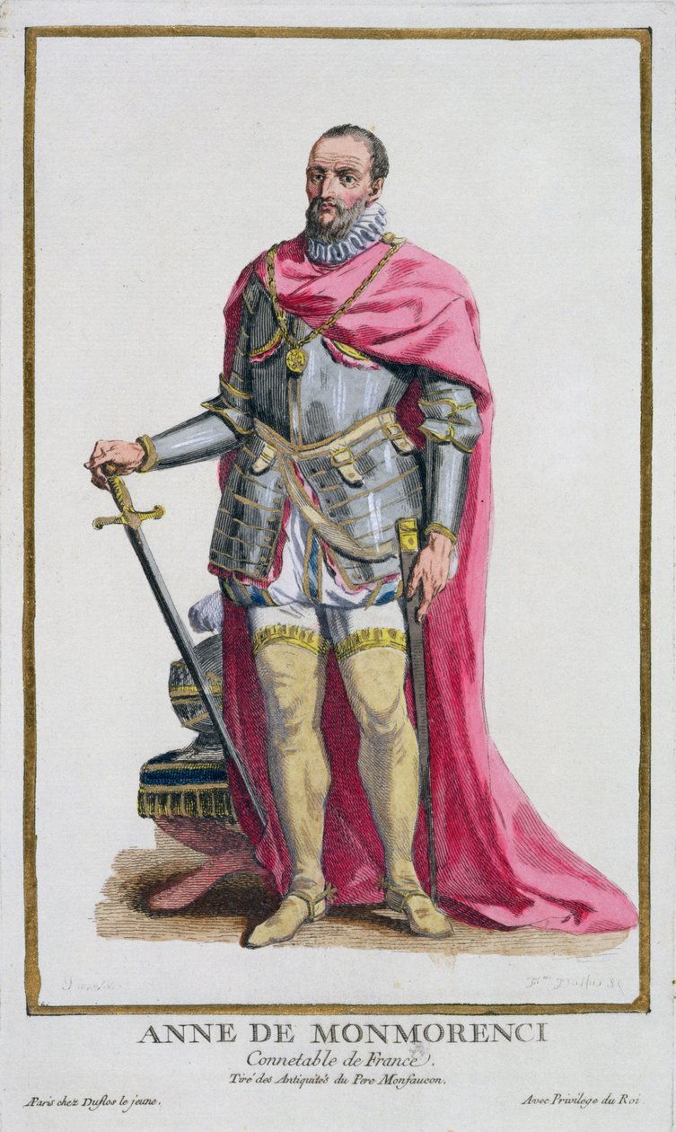 Anne de Montmorency (1493-1567) Connétable de France de 