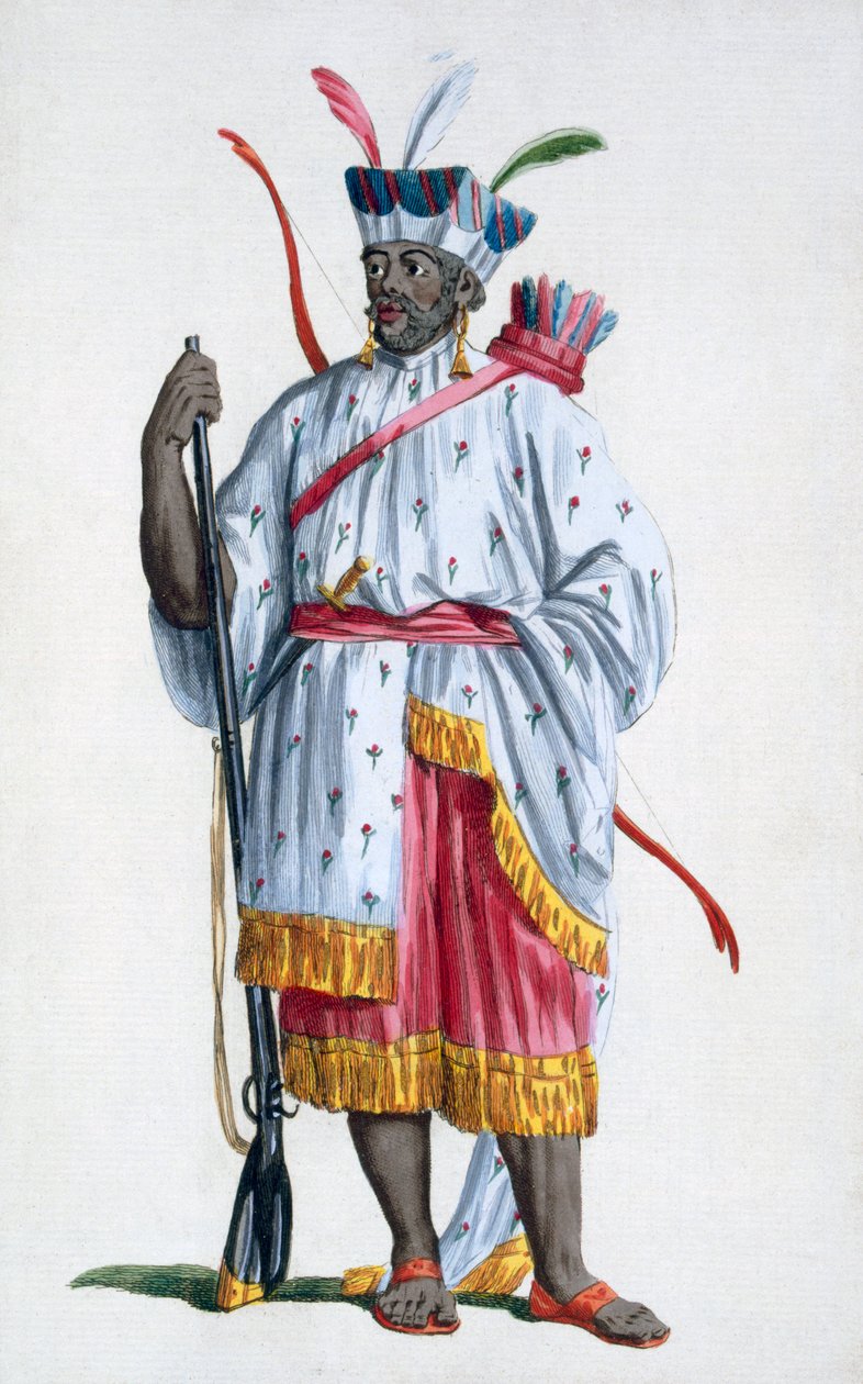 Nyai, souverain de Bali, 1780 - Pierre Duflos