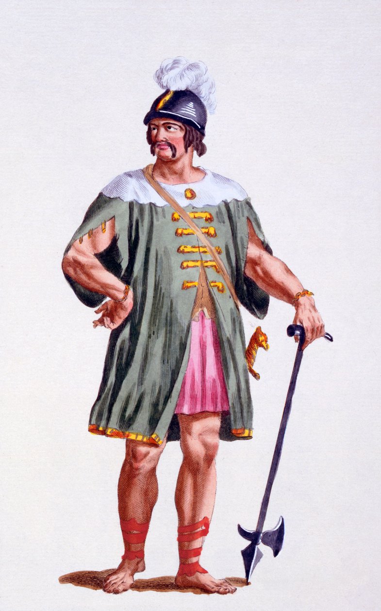 Soldat du Danemark, 1780 - Pierre Duflos