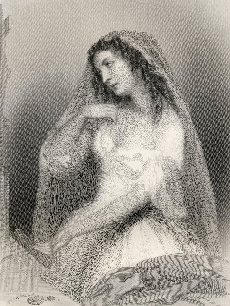 Louise Françoise de La Baume de La Blanc (1644-1710) Duchesse de la Vallière, illustration de 