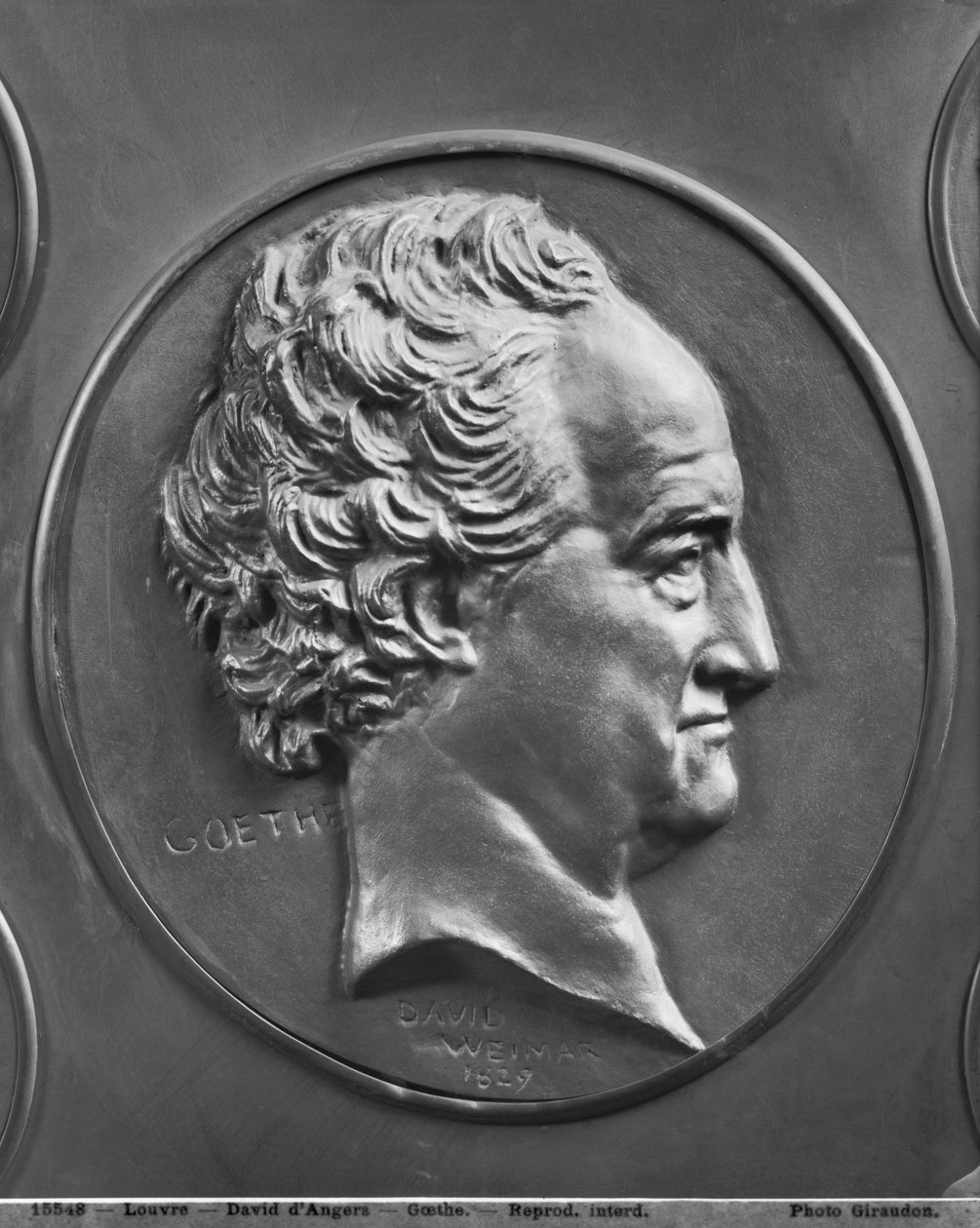 Johann Wolfgang von Goethe, 1829 - Pierre Jean David d