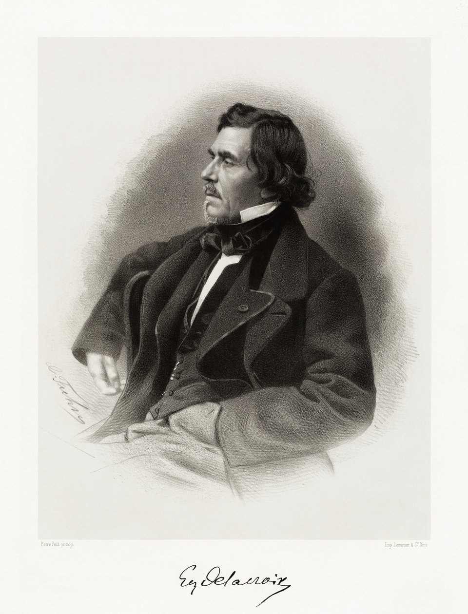 Ferdinand Victor Eugène Delacroix - Pierre Petit