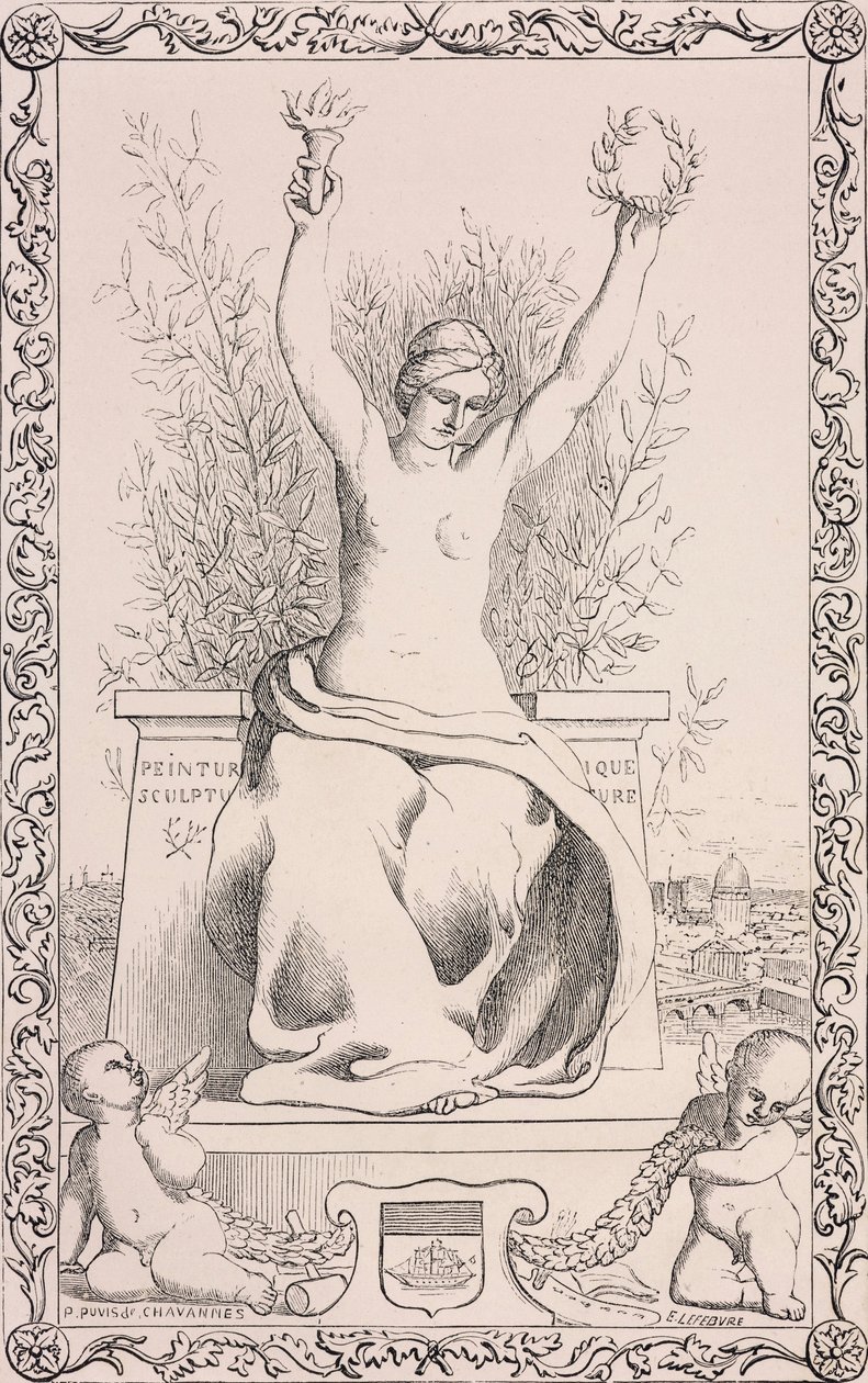 Allégorie de Paris, XIXe siècle - Pierre Puvis de Chavannes