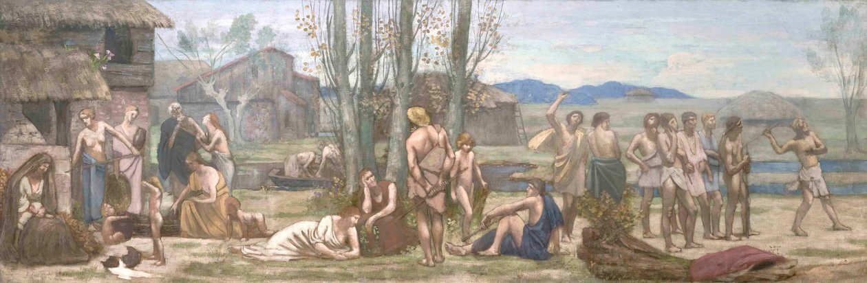 Ludus Pro Patria, ou Jouer pour son pays - Pierre Puvis de Chavannes