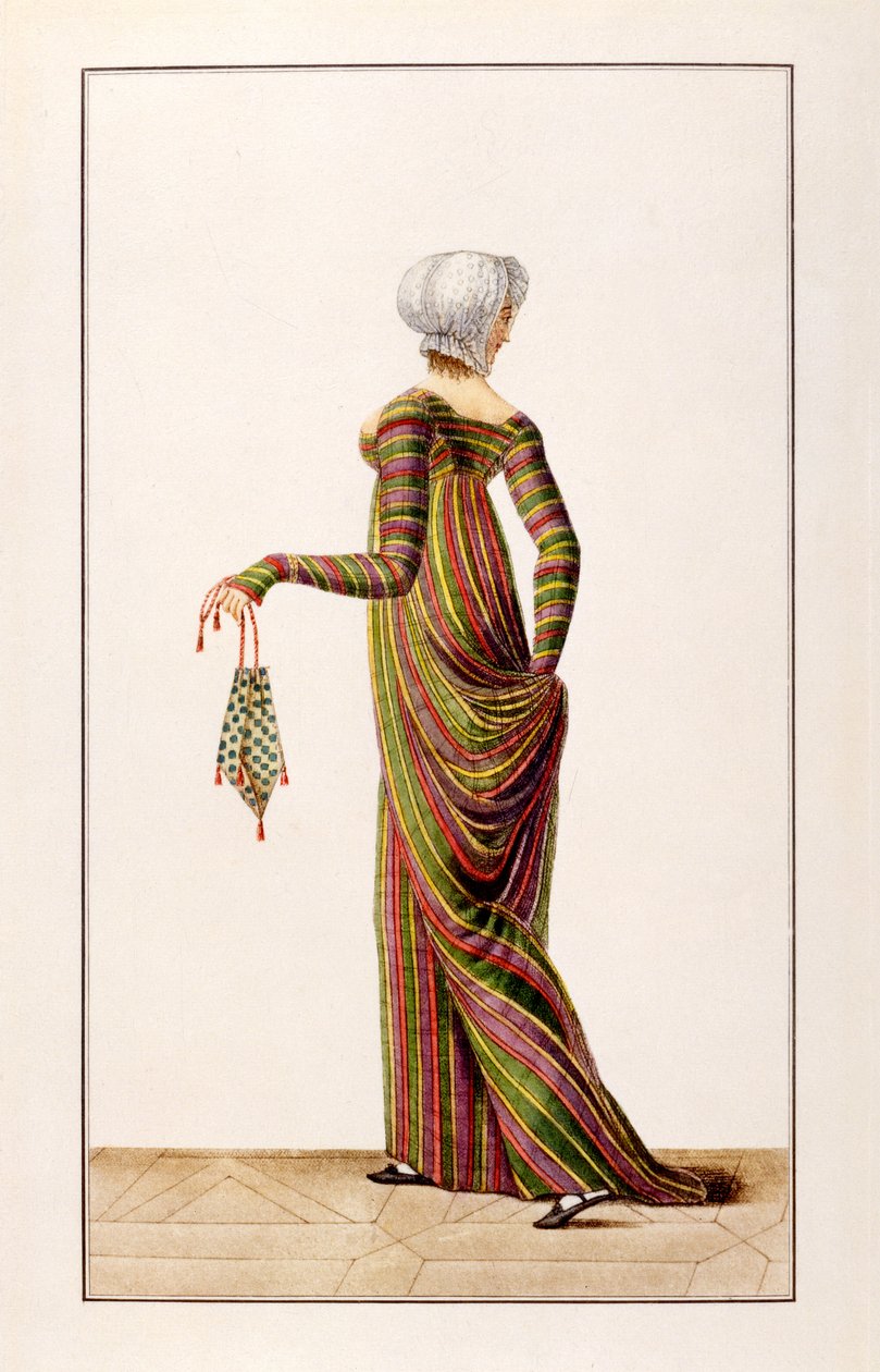 Robes de Madras du Journal des Dames, 1800 - Pierre de La Mesangere