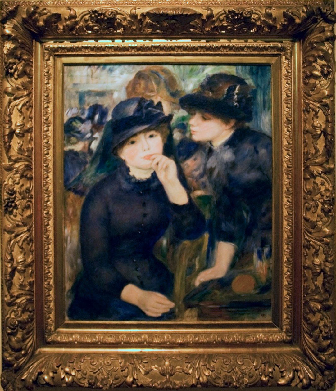 Filles en noir - Pierre Auguste Renoir