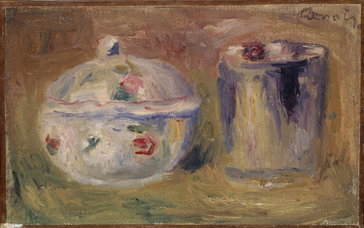 Sucrier et gobelet, vers 1900 - Pierre Auguste Renoir