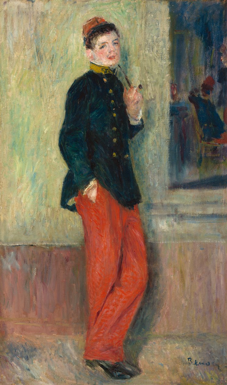 Le Jeune Soldat - Pierre Auguste Renoir