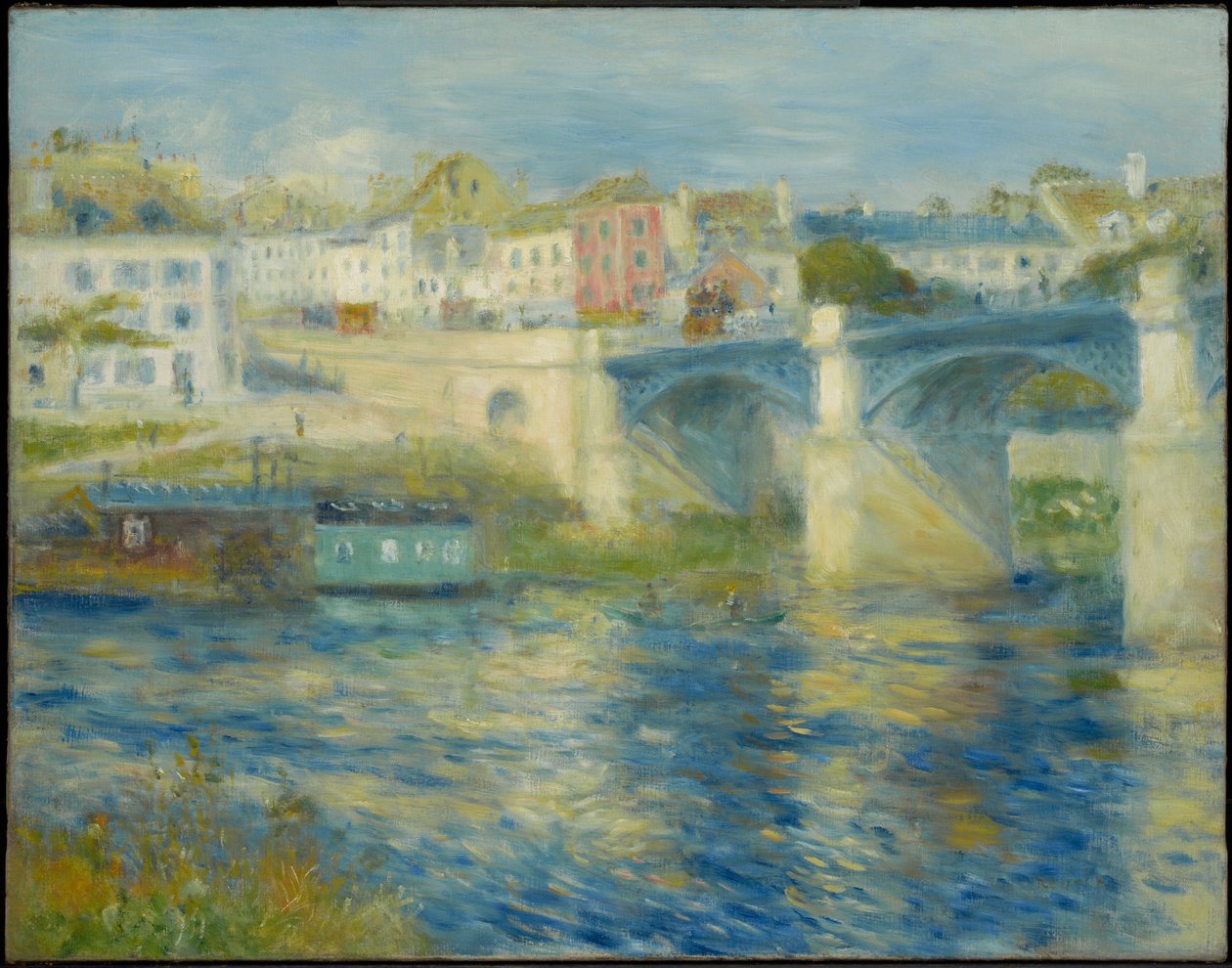 Pont à Chatou - Pierre-Auguste Renoir