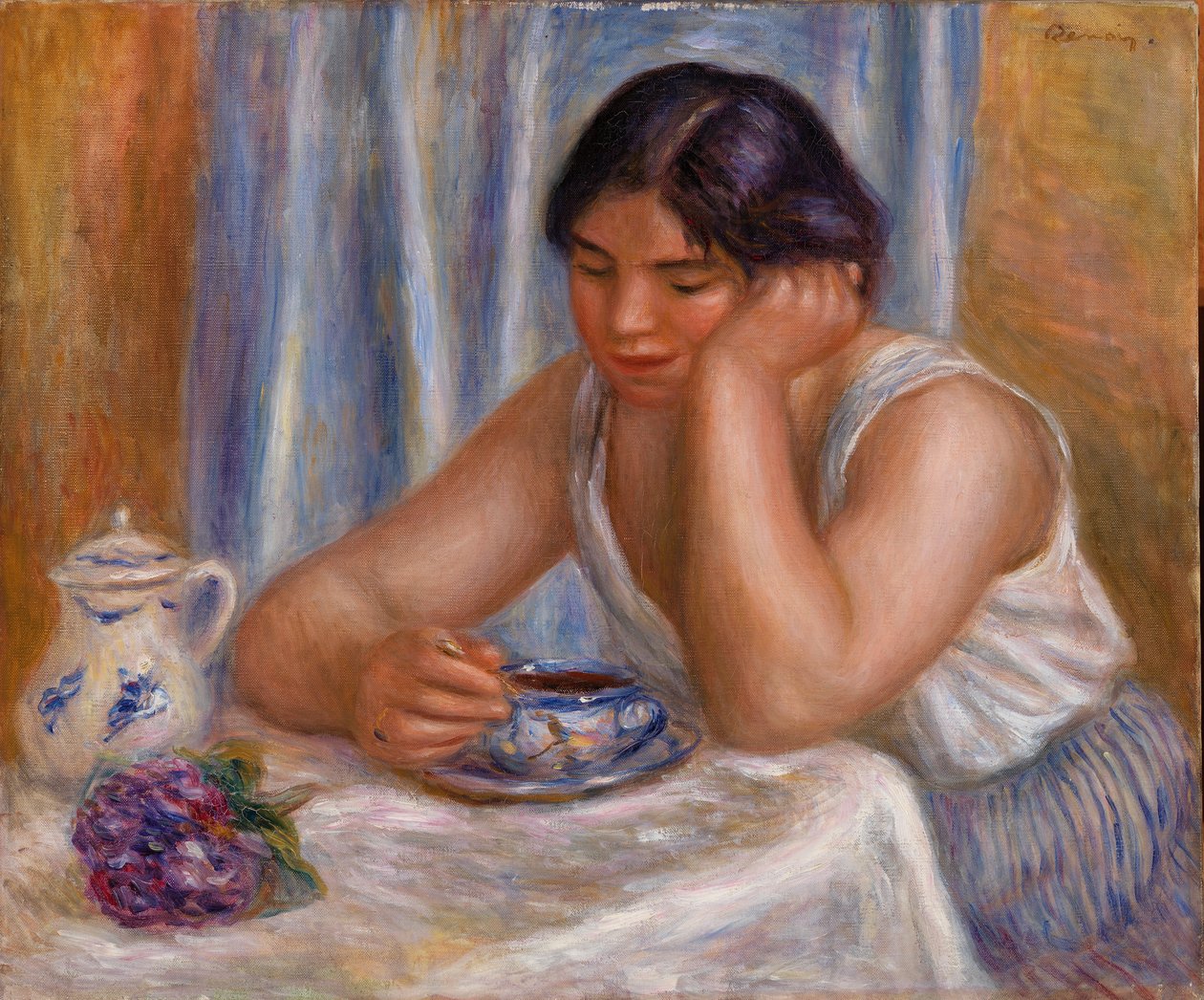 Tasse de chocolat - Pierre-Auguste Renoir