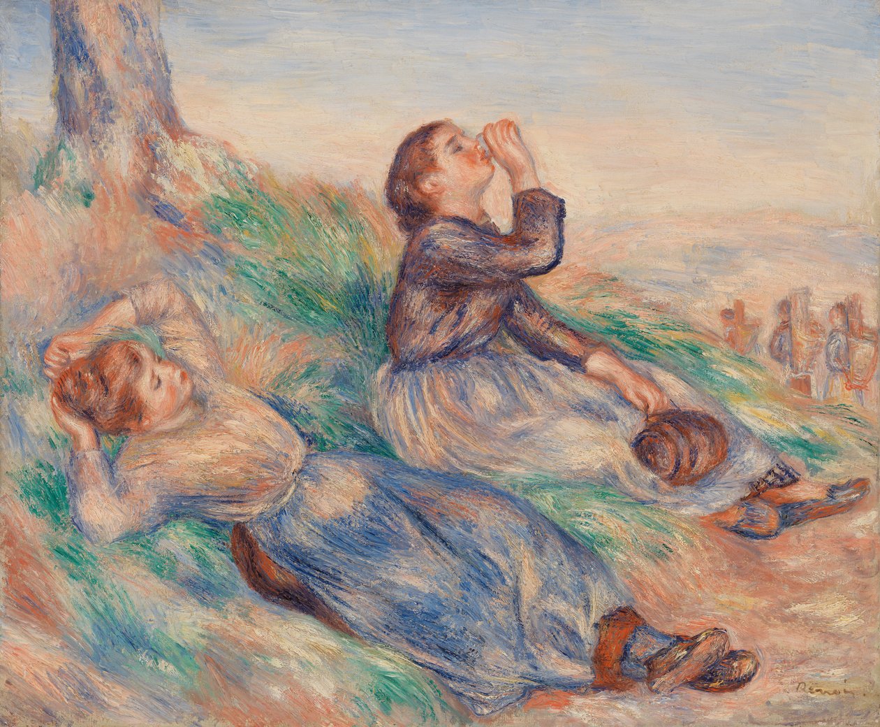 Vendangeuses - Pierre-Auguste Renoir