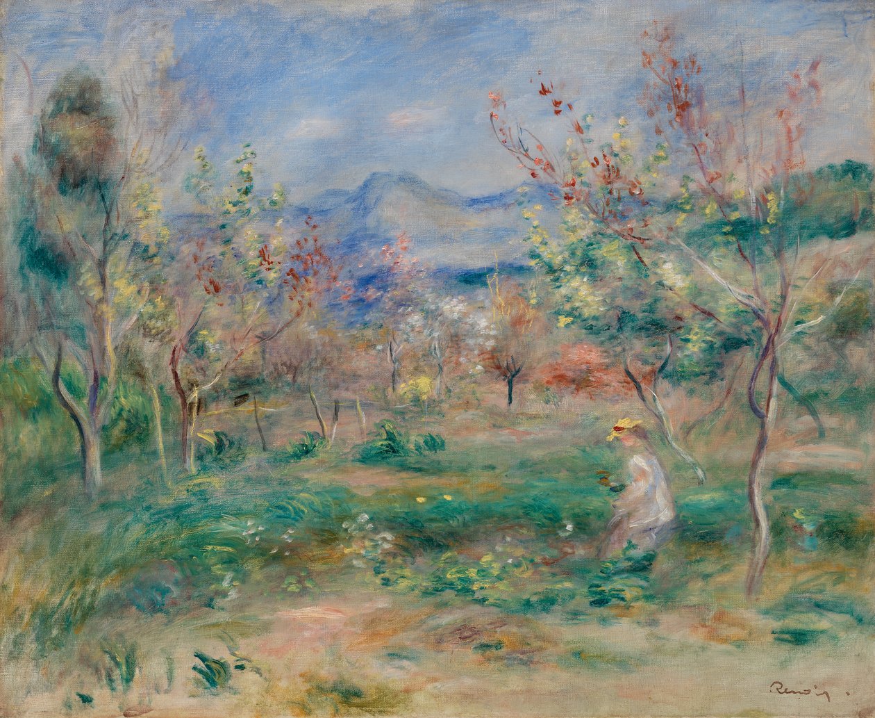 Paysage - Pierre-Auguste Renoir