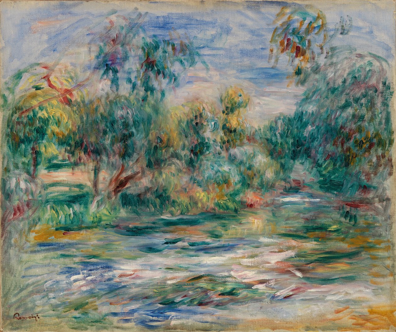 Paysage - Pierre-Auguste Renoir