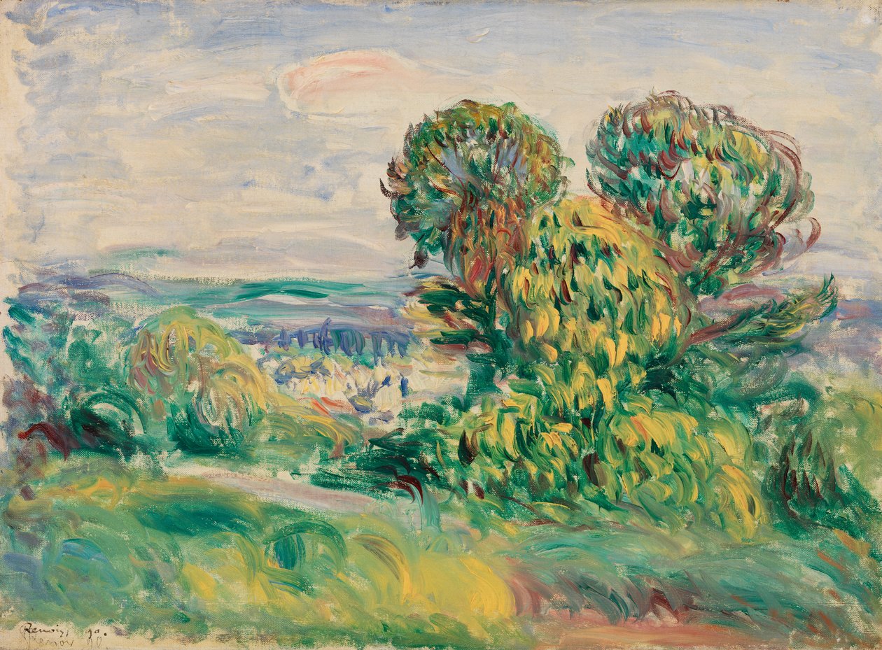 Paysage - Pierre-Auguste Renoir