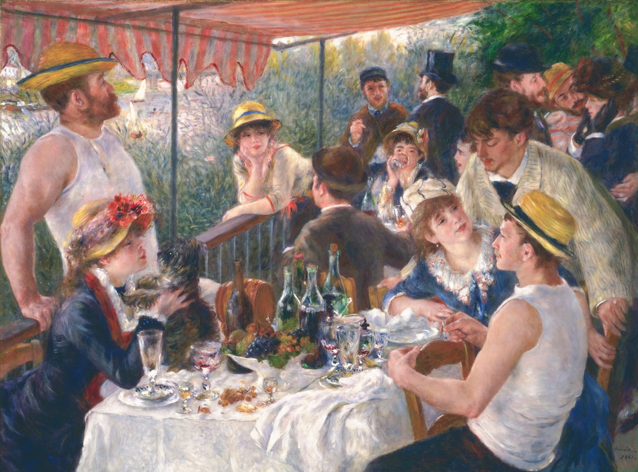 Le déjeuner des canotiers - Pierre-Auguste Renoir