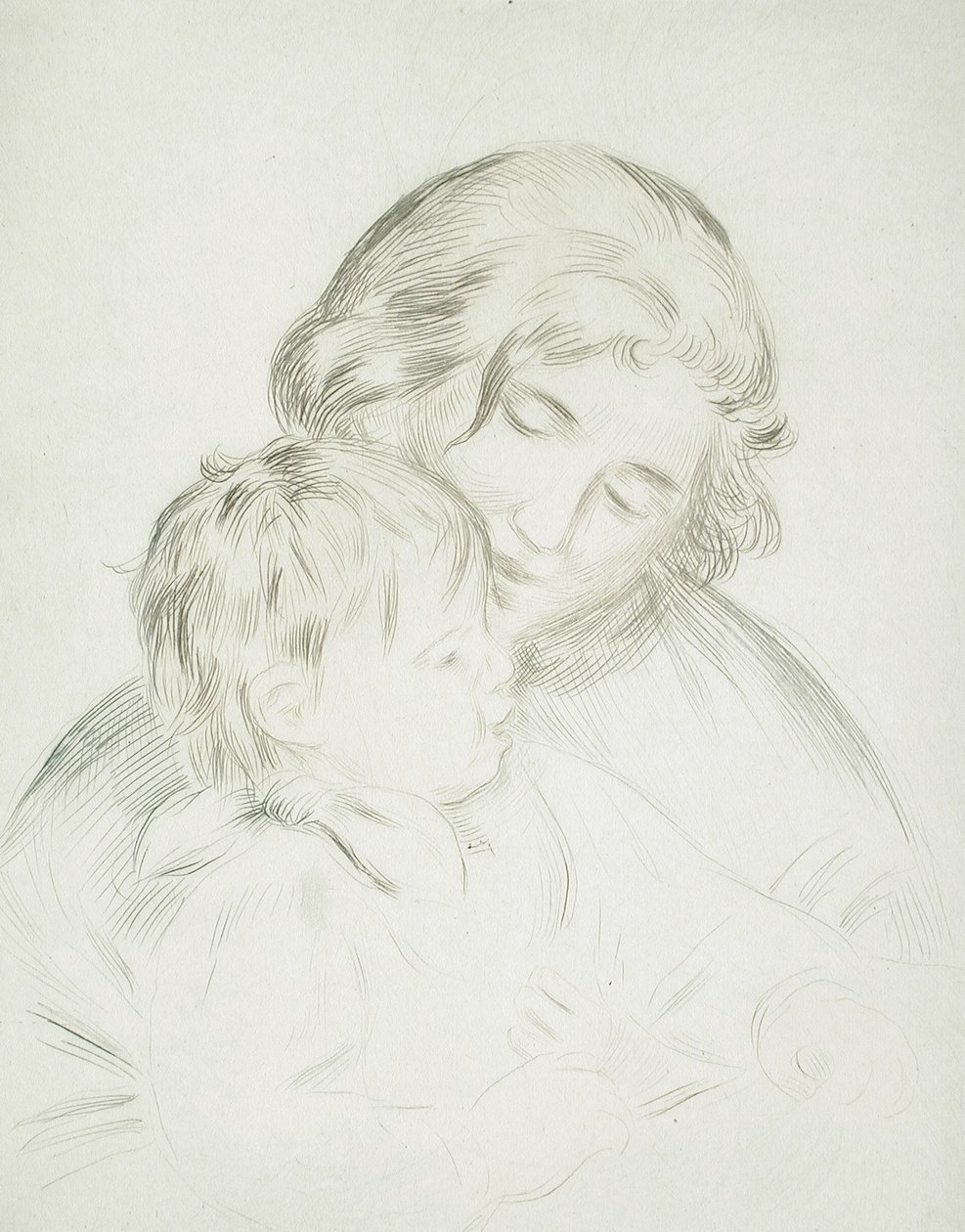 Mère et enfant (Jean Renoir) - Pierre-Auguste Renoir