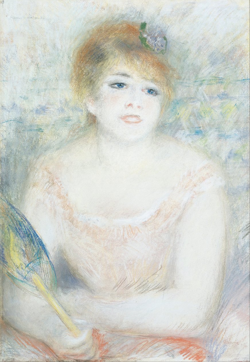 Mlle Jeanne Samary - Pierre-Auguste Renoir