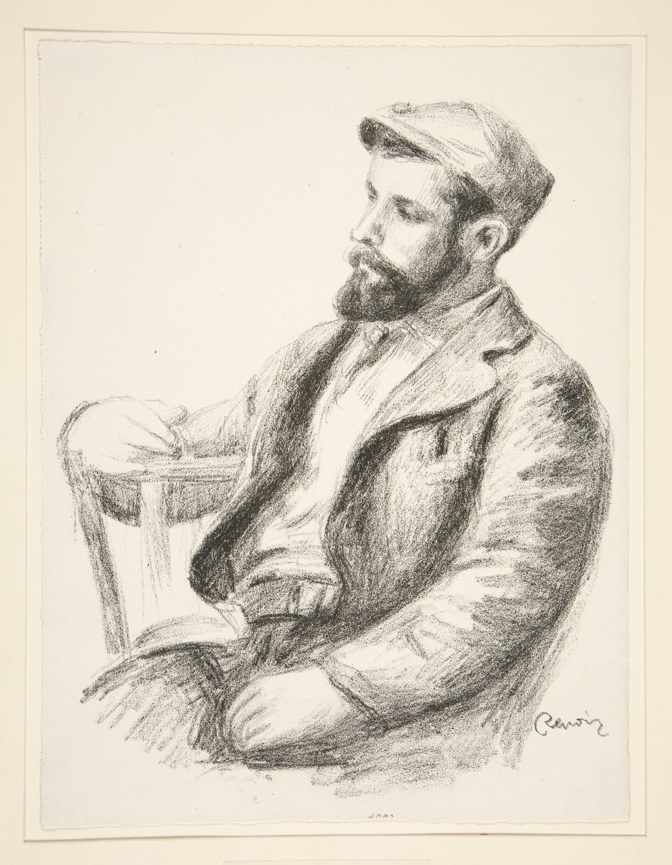 Portrait de Louis Valtat - Pierre-Auguste Renoir