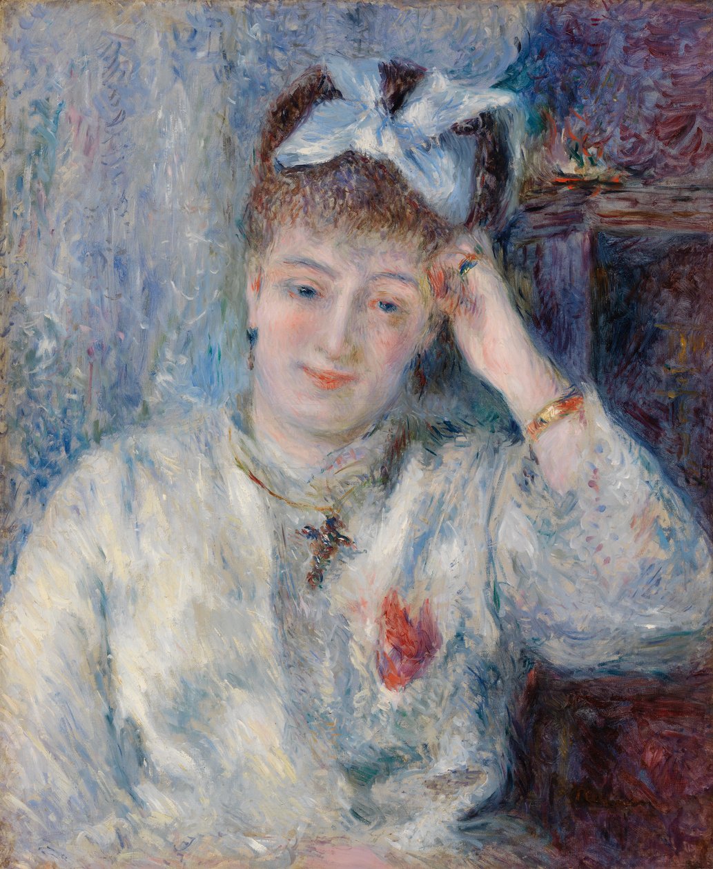 Portrait de Mademoiselle Marie Murer - Pierre-Auguste Renoir