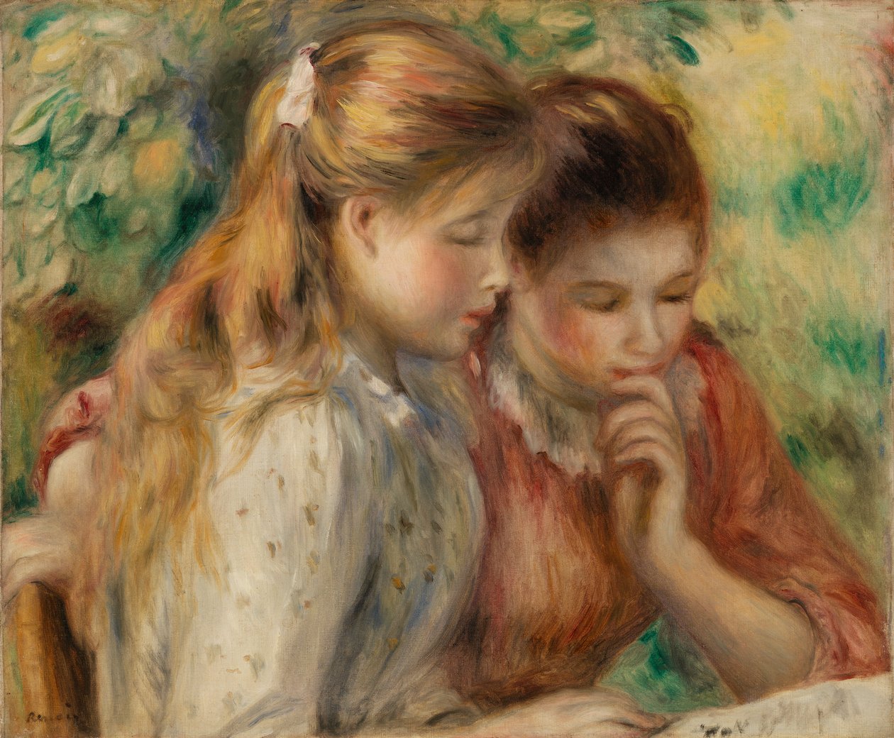 La Lecture - Pierre-Auguste Renoir