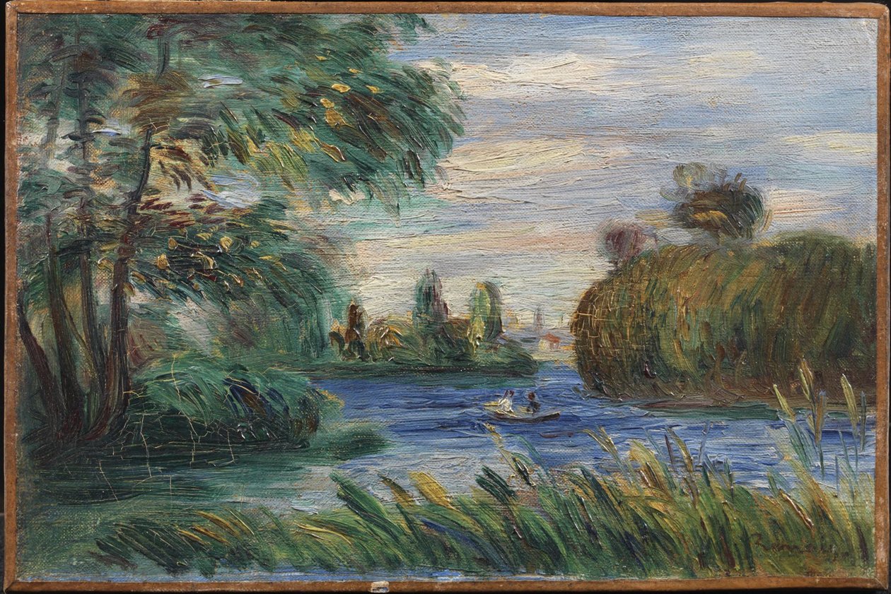 Paysage fluvial - Pierre-Auguste Renoir