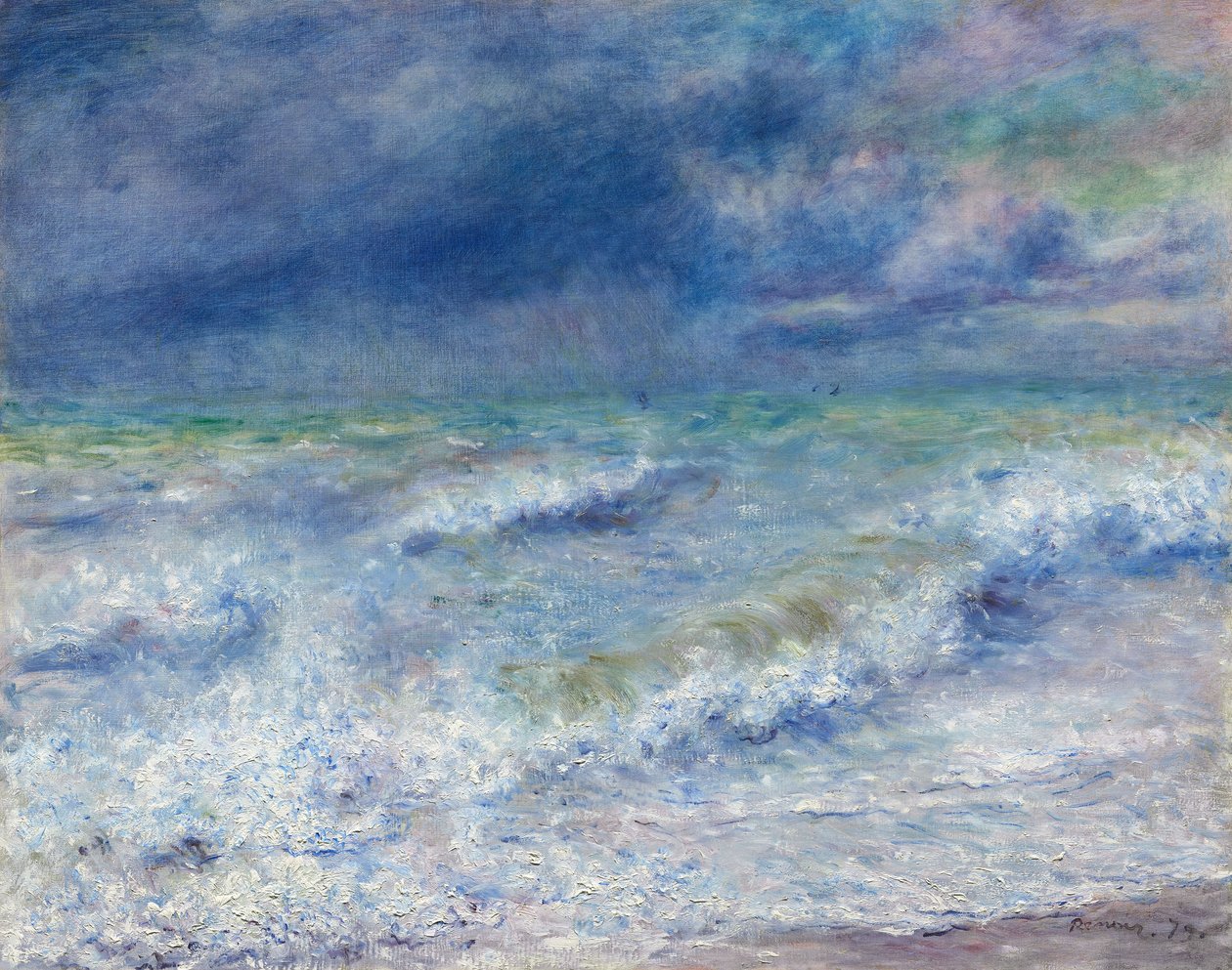 Paysage marin - Pierre-Auguste Renoir